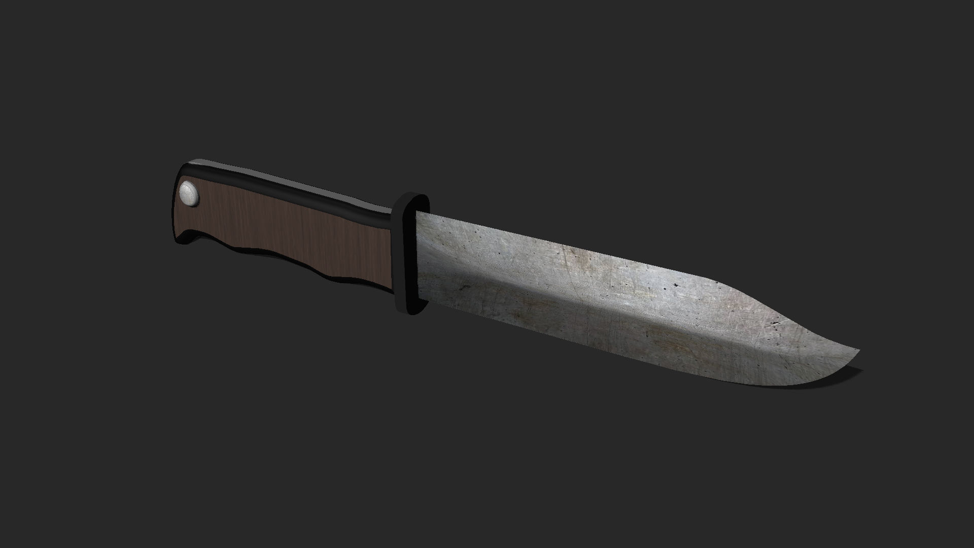 Hunting Knife  3D model_1