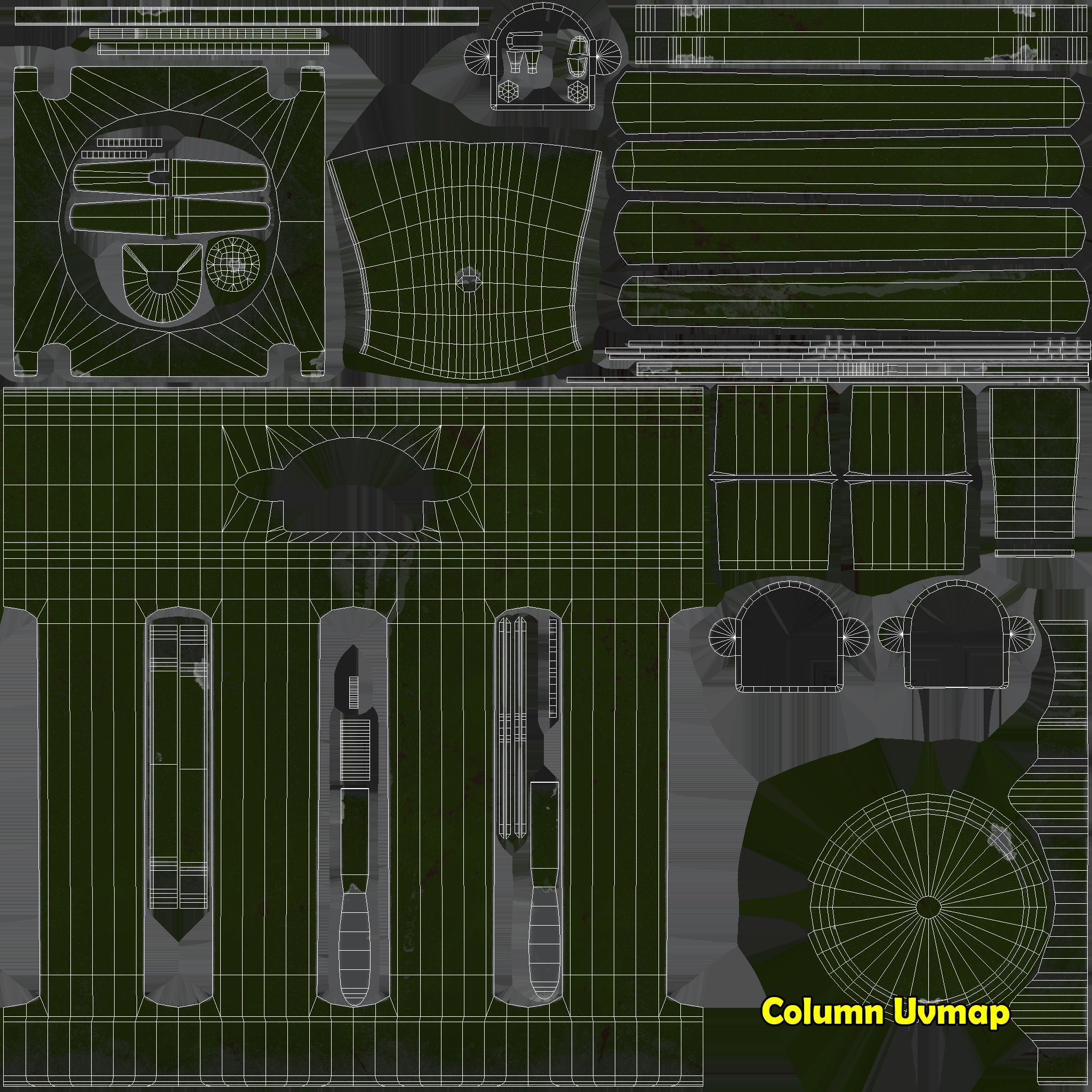 Soviet union hand water pump Low-poly 3D model_11