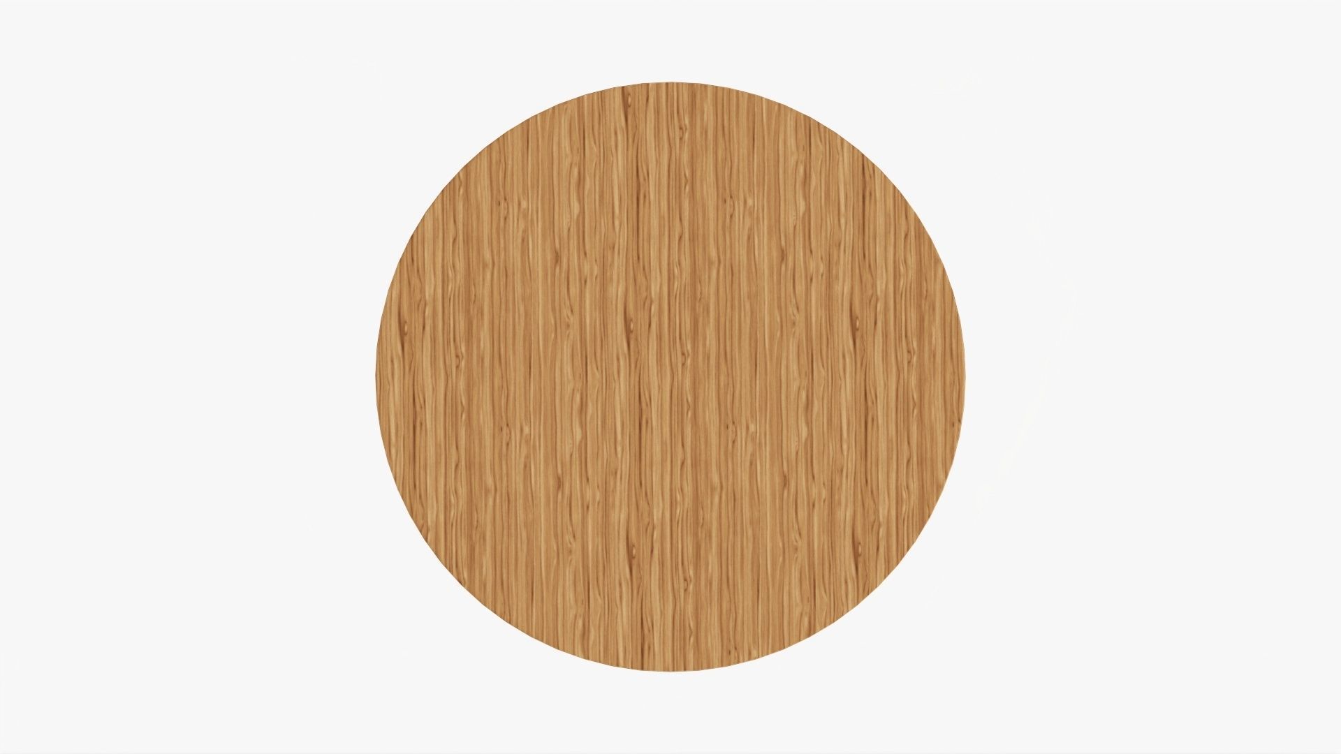 Dining table round 01 3D model_4