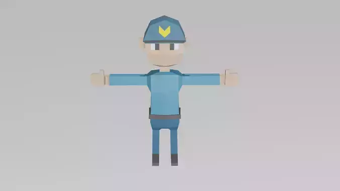 low pory police charecter