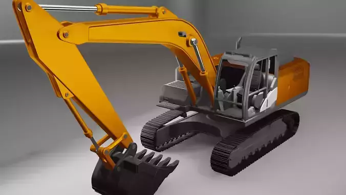 HITACHI 250 LCH ZAXIS 3D MODEL 3D model