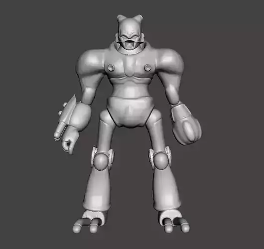 Godgardon 3D Model humanoid robot