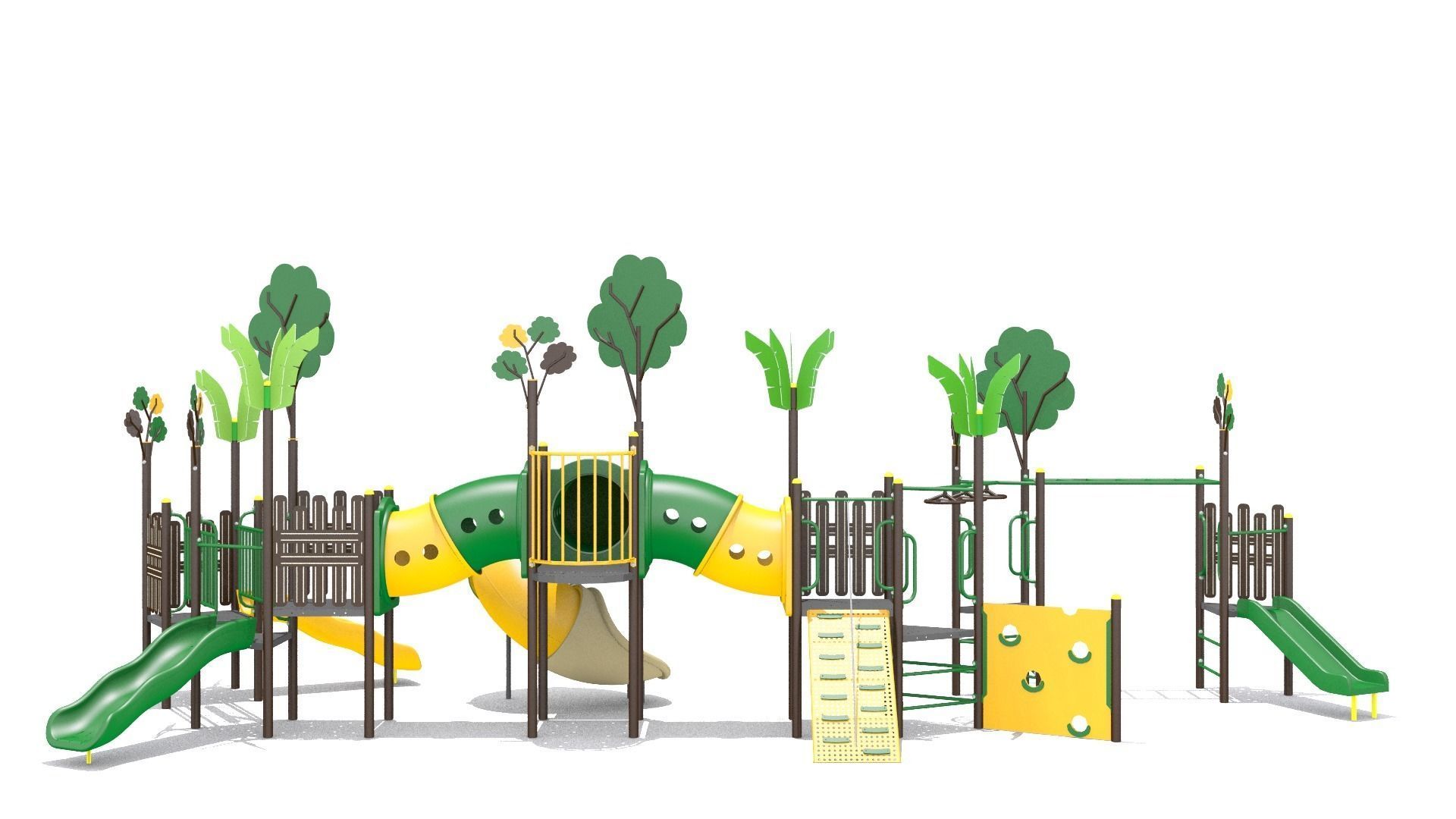 Jungle Playground 3D model_6