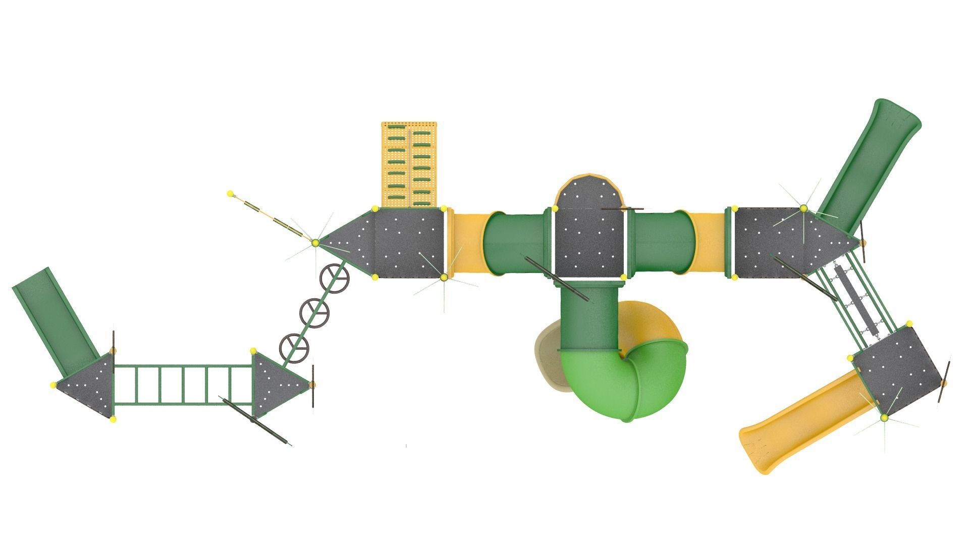 Jungle Playground 3D model_8