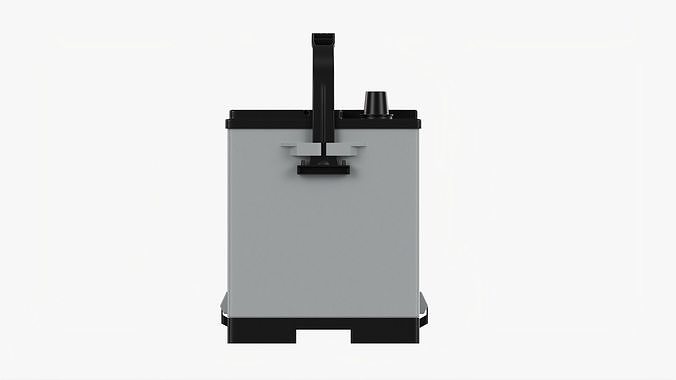 Car battery 01 3D model 5