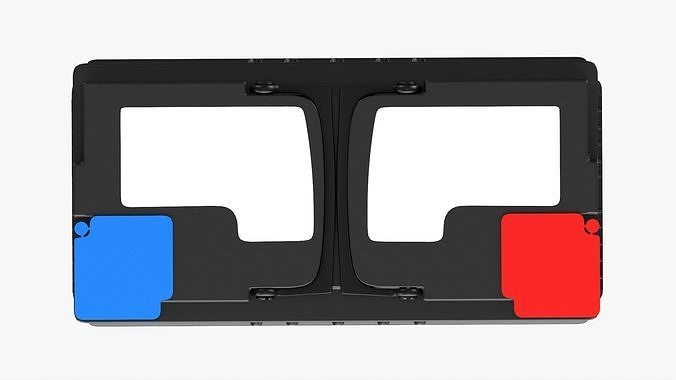 Car battery 03 3D model 7