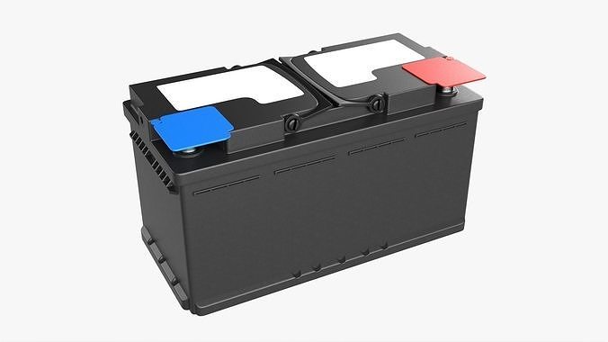 Car battery 03 3D model