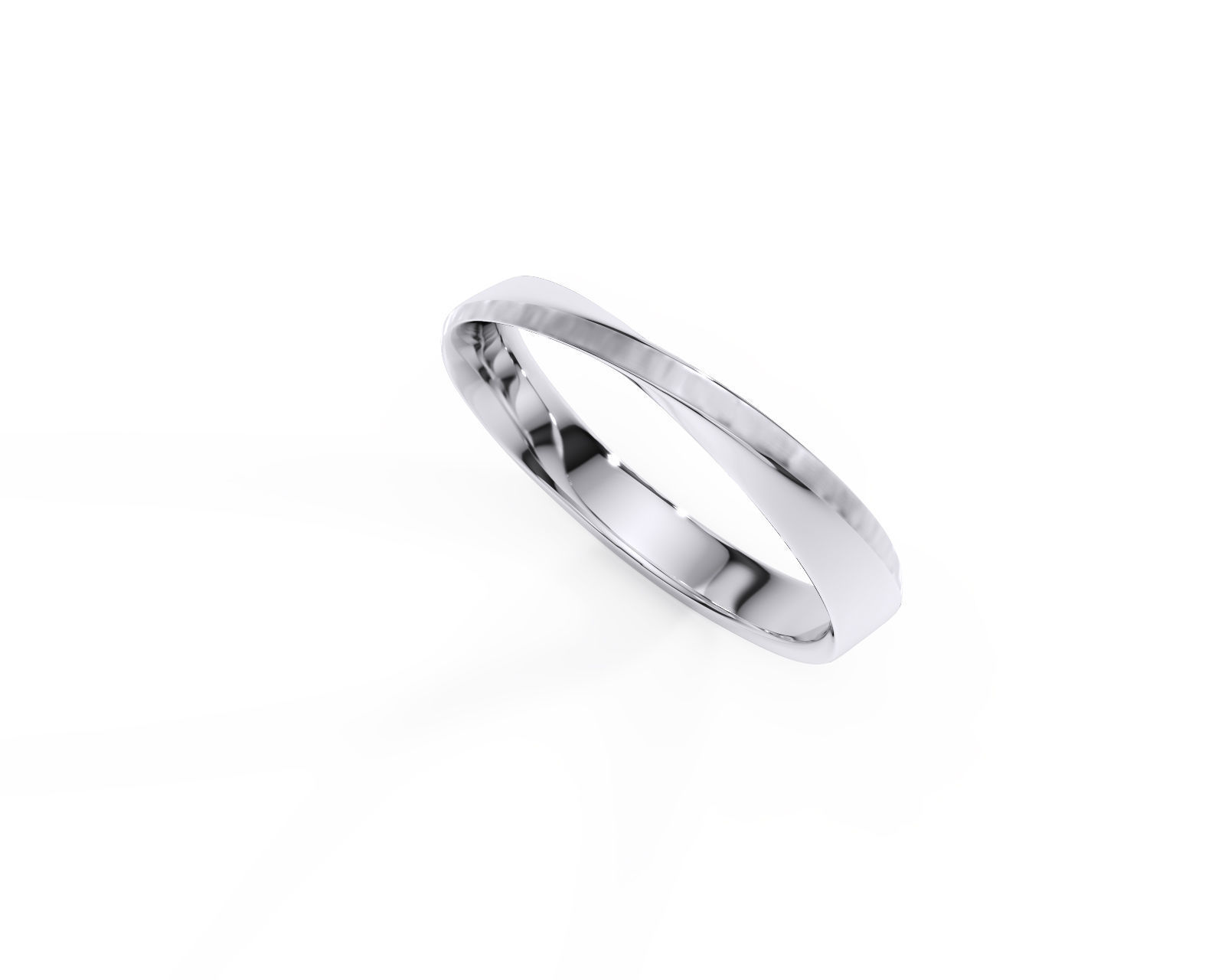 My 017 Wedding men ring 3D print model_1