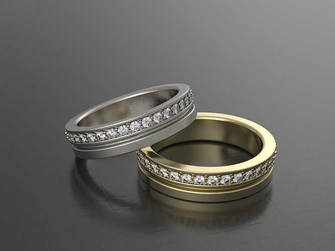 Wedding  Band 3D print model