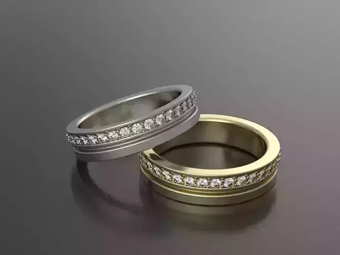 Wedding  Band 3D print model