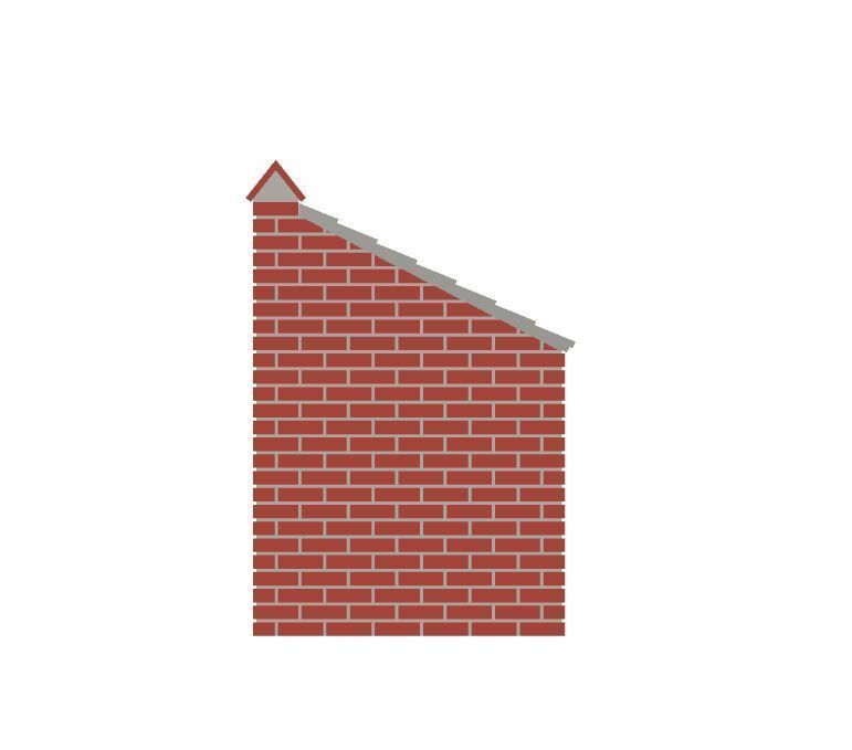 Model Railway Brick Garden Toilet 3D print model_9