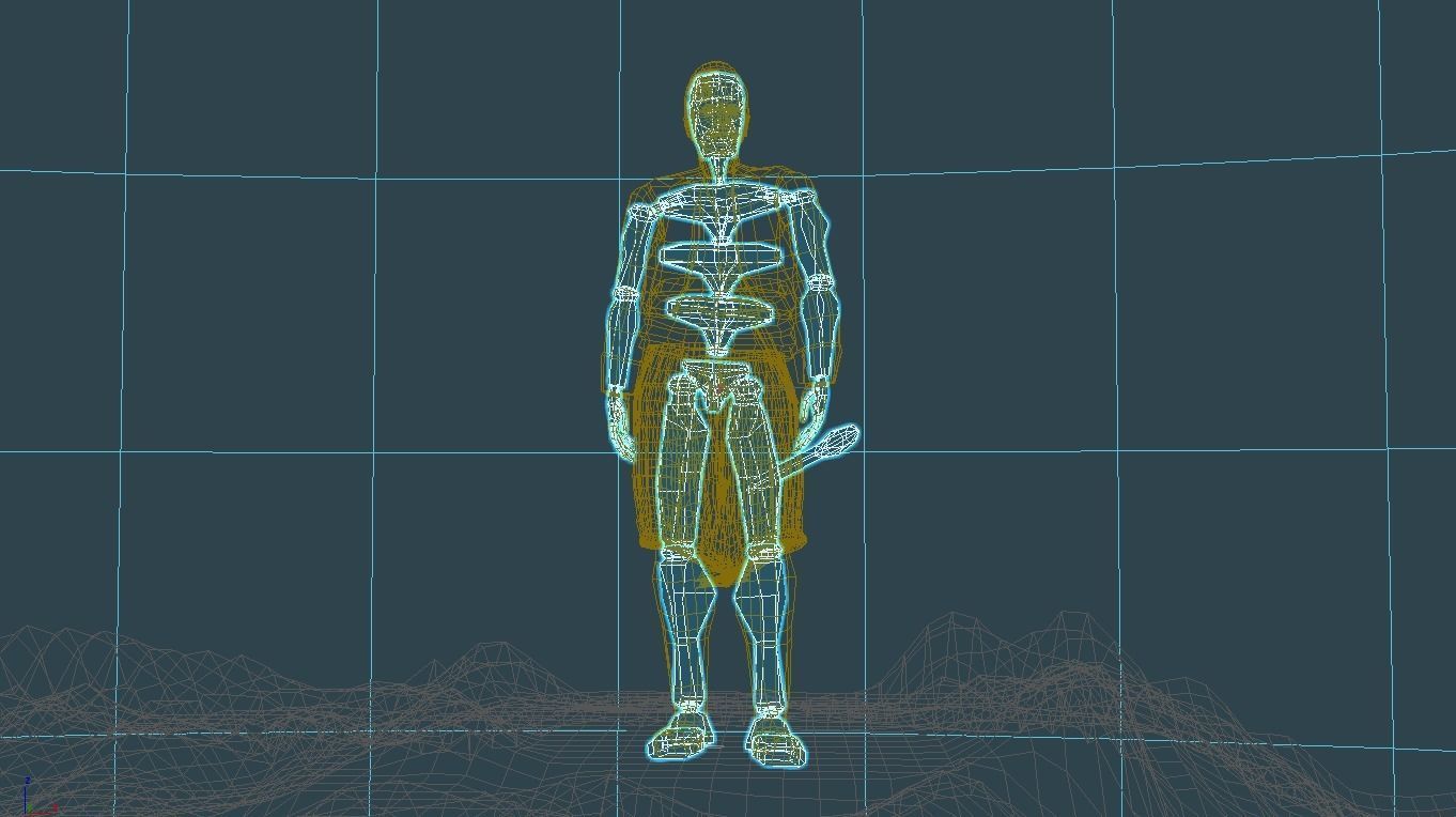 Andreas Miaoulis Low-poly 3D model_5