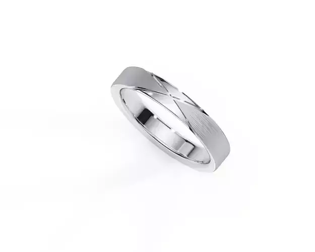 My 018 Wedding band men ring 