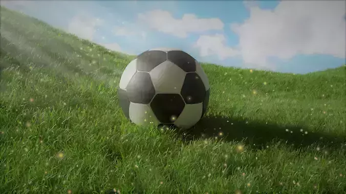 Realistic Nature assets pack  Low-poly 3D model