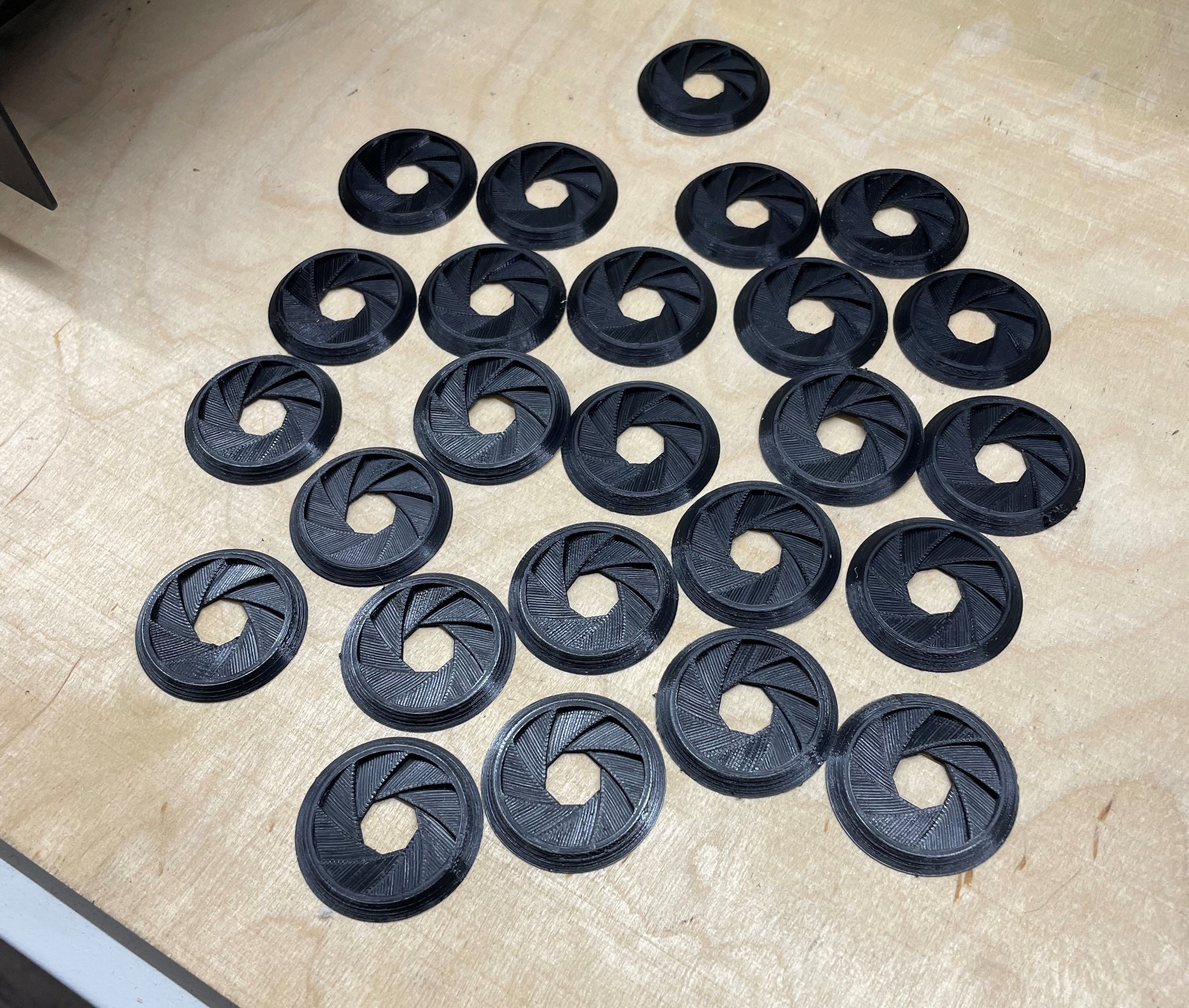 Appeture Camera Lens 3D print model_3