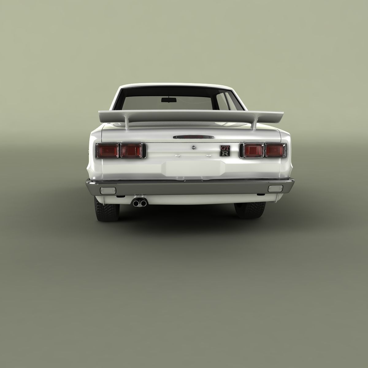 Nissan Skyline GT-R C10 3D model_3