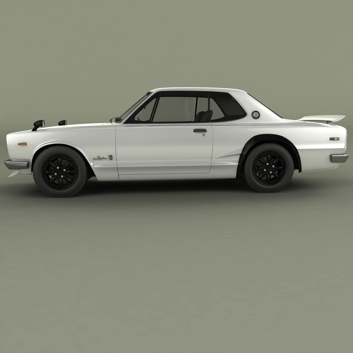 Nissan Skyline GT-R C10 3D model_1
