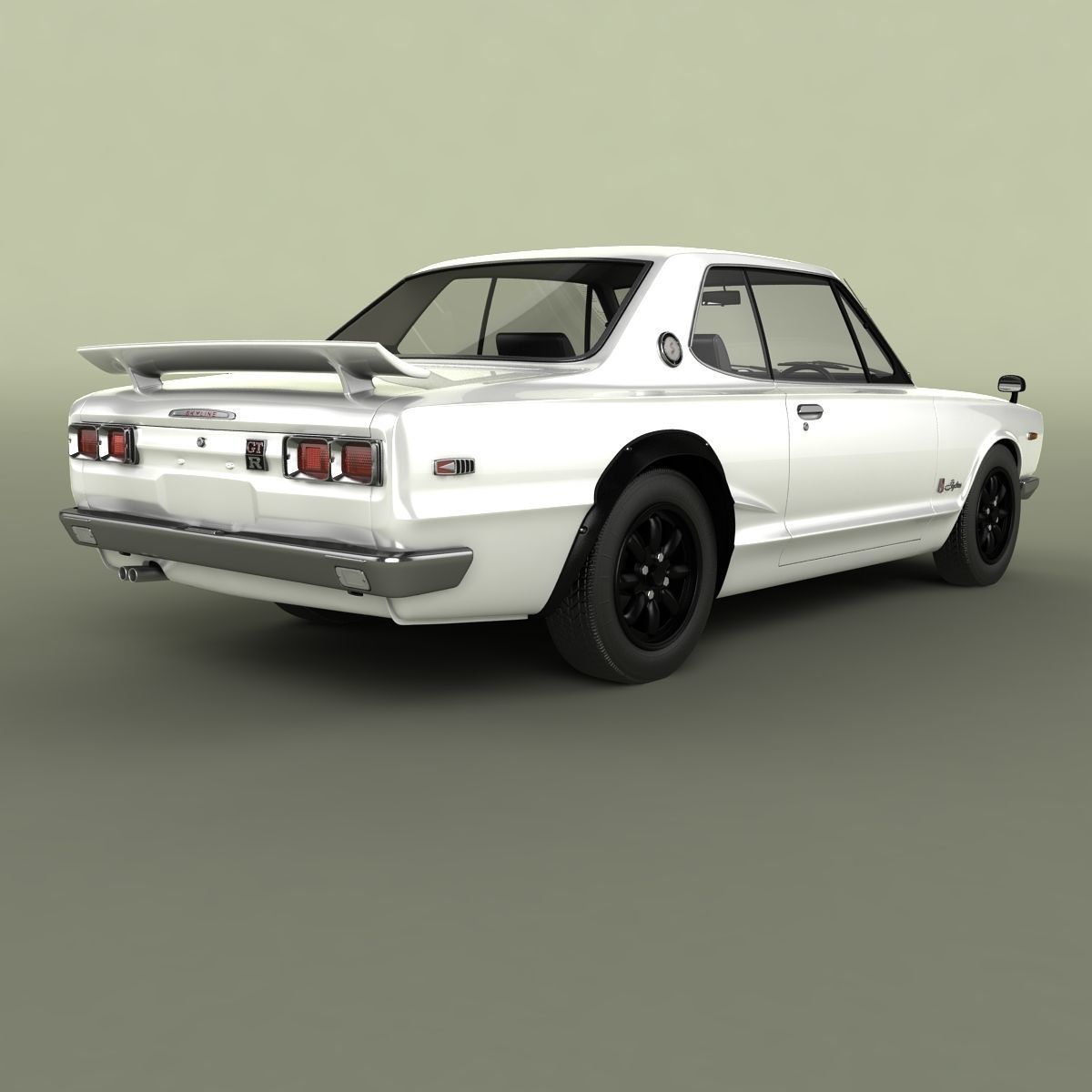 Nissan Skyline GT-R C10 3D model_2
