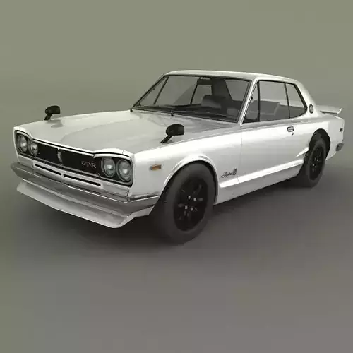 Nissan Skyline GT-R C10 3D model