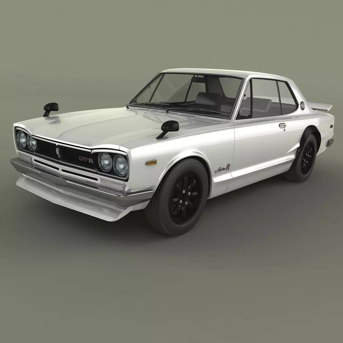 Nissan Skyline GT-R C10 3D model_0