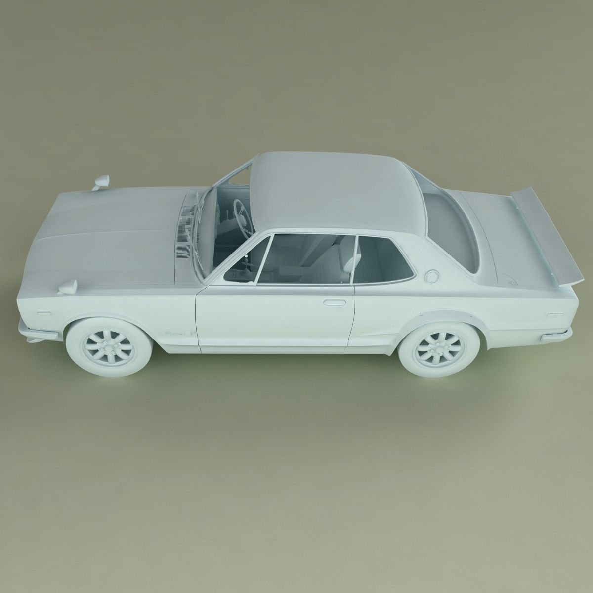 Nissan Skyline GT-R C10 3D model_13
