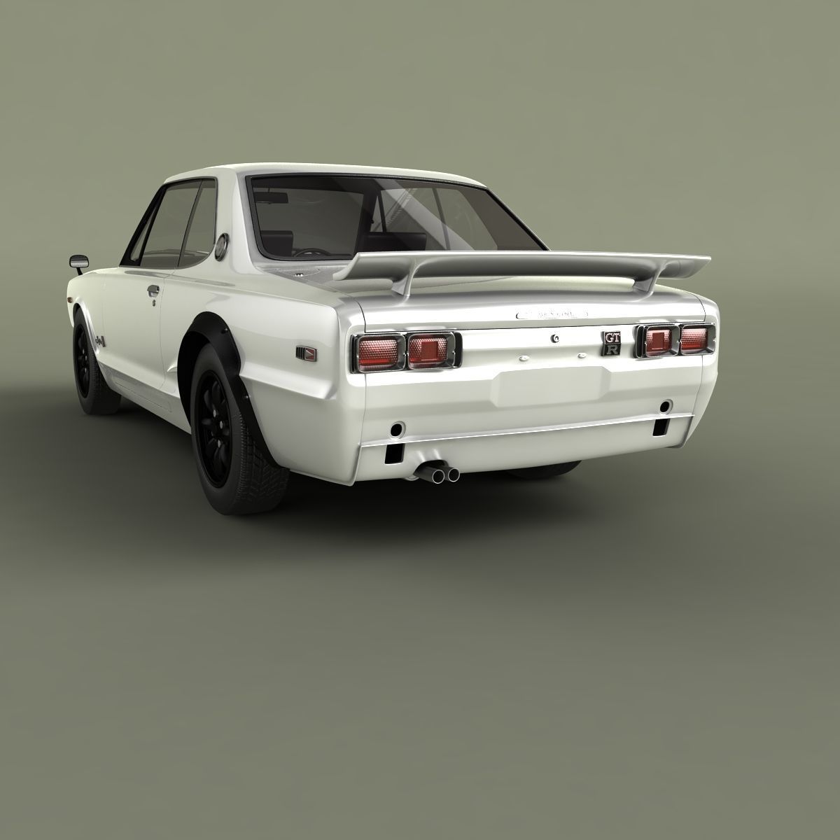 Nissan Skyline GT-R C10 3D model_10