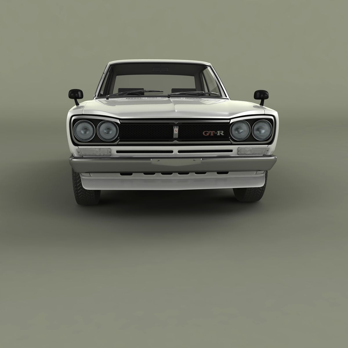 Nissan Skyline GT-R C10 3D model_4
