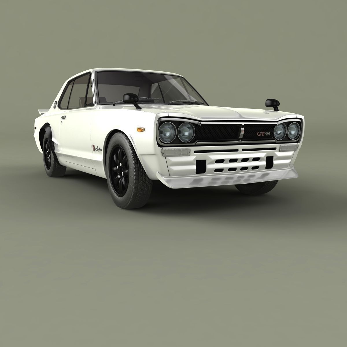 Nissan Skyline GT-R C10 3D model_9