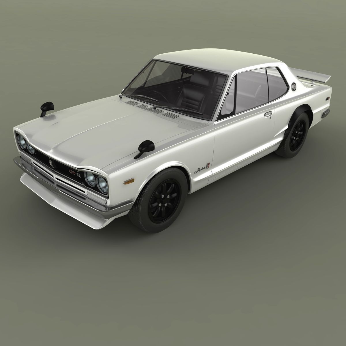 Nissan Skyline GT-R C10 3D model_5