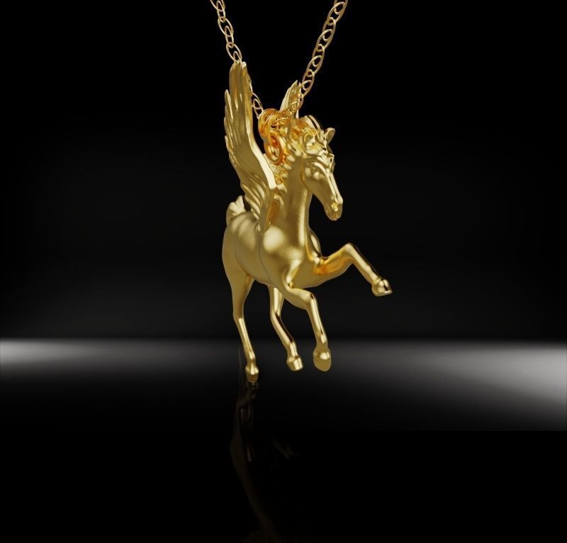 Horse jewellery 3D print model_1