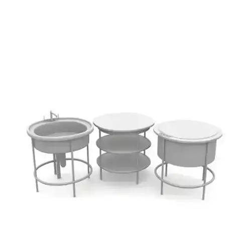 White Kitchen Furniture Sinks