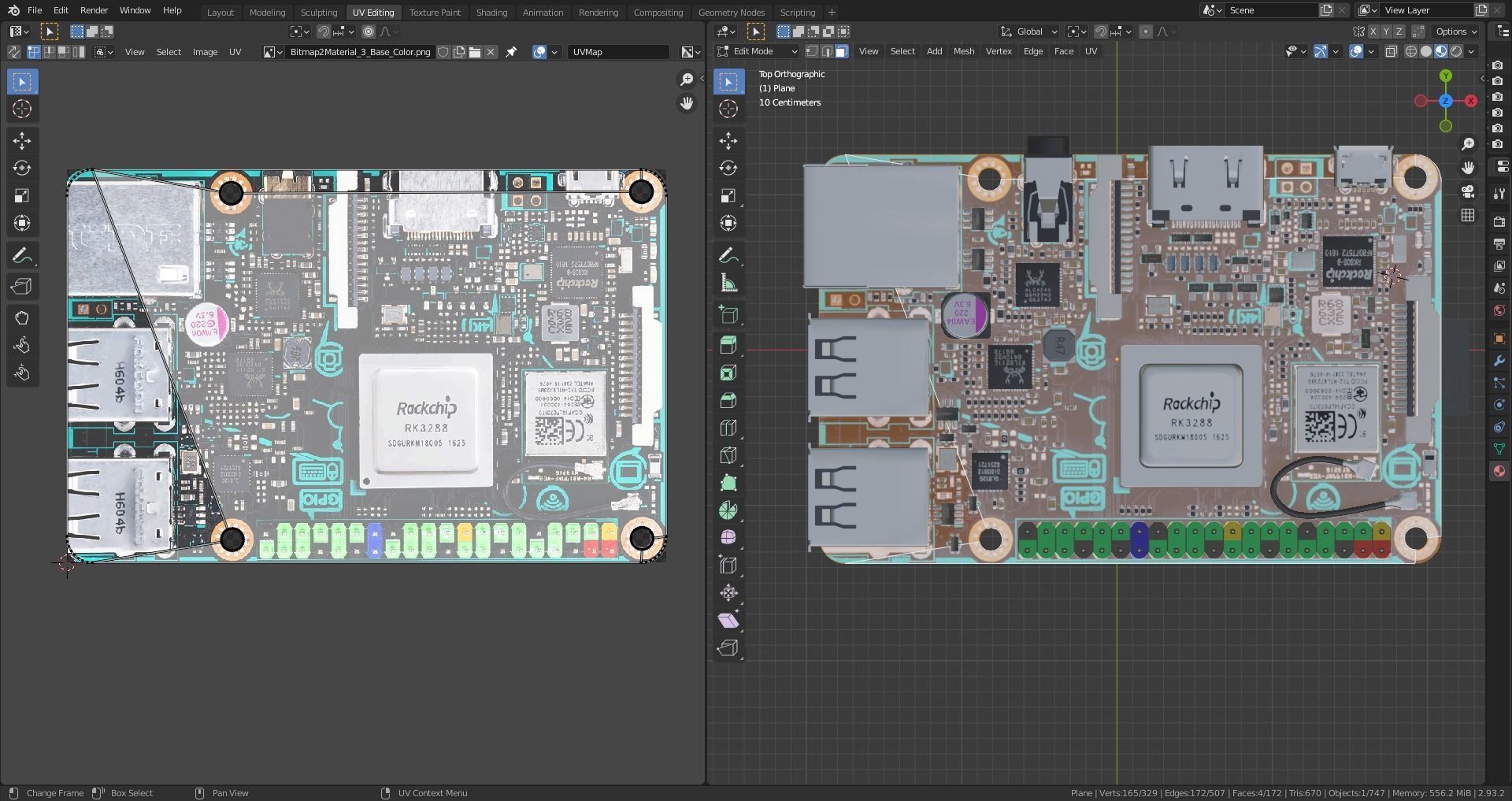 Asus Thinker board 3D model_21