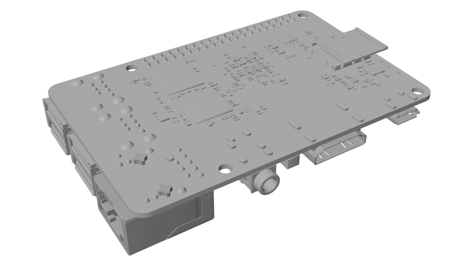 Asus Thinker board 3D model_14