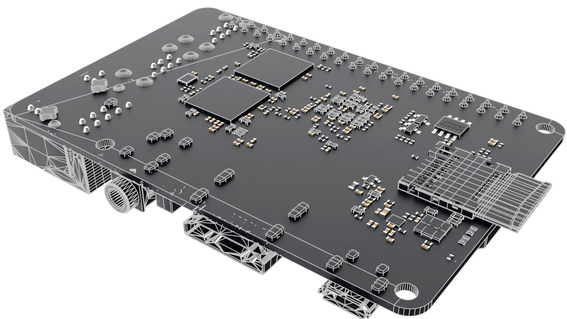 Asus Thinker board 3D model_19