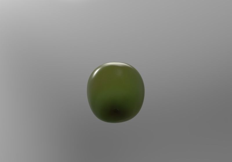 Apple 3D model_1