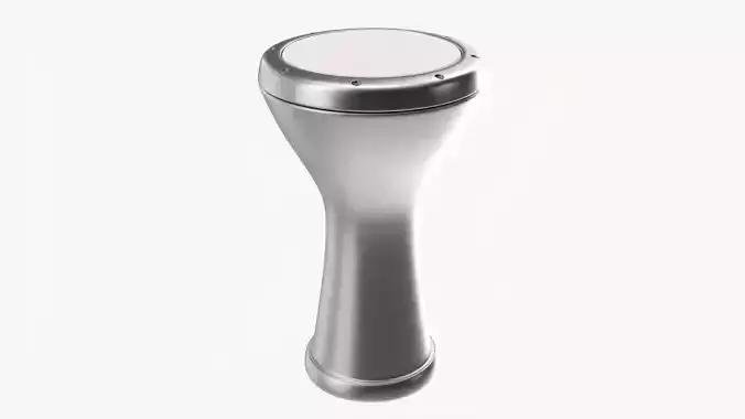 Doumbek percussion instrument 3D model