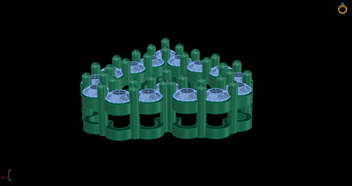 Pendant Heart 3D print model_11