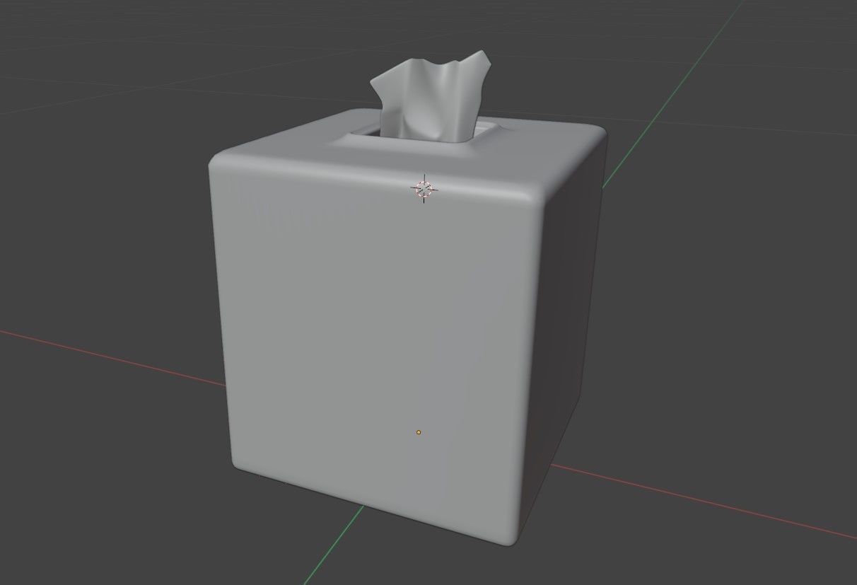 Tissue Box 3D model_3