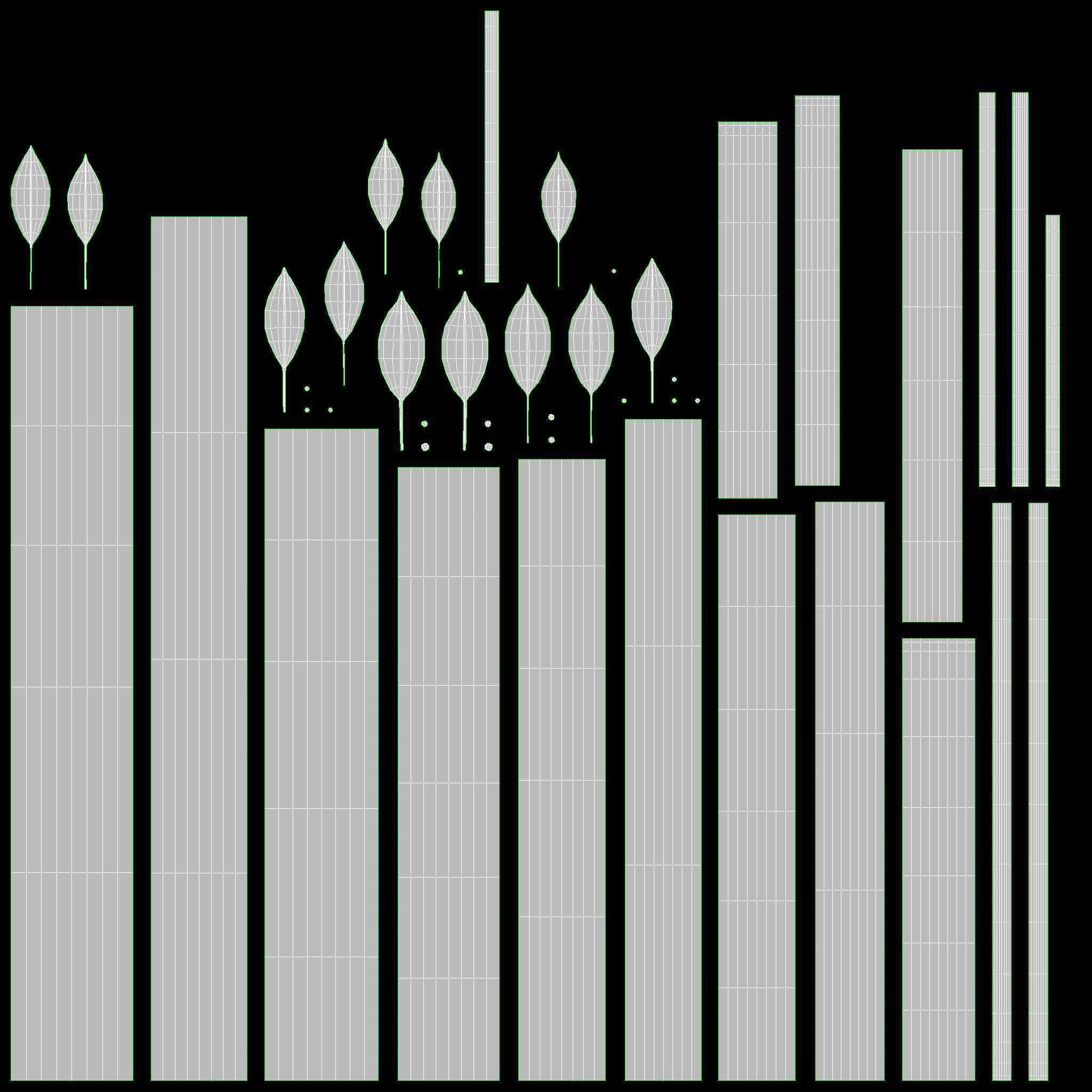 Decorative potted tree 02v2 3D model_10