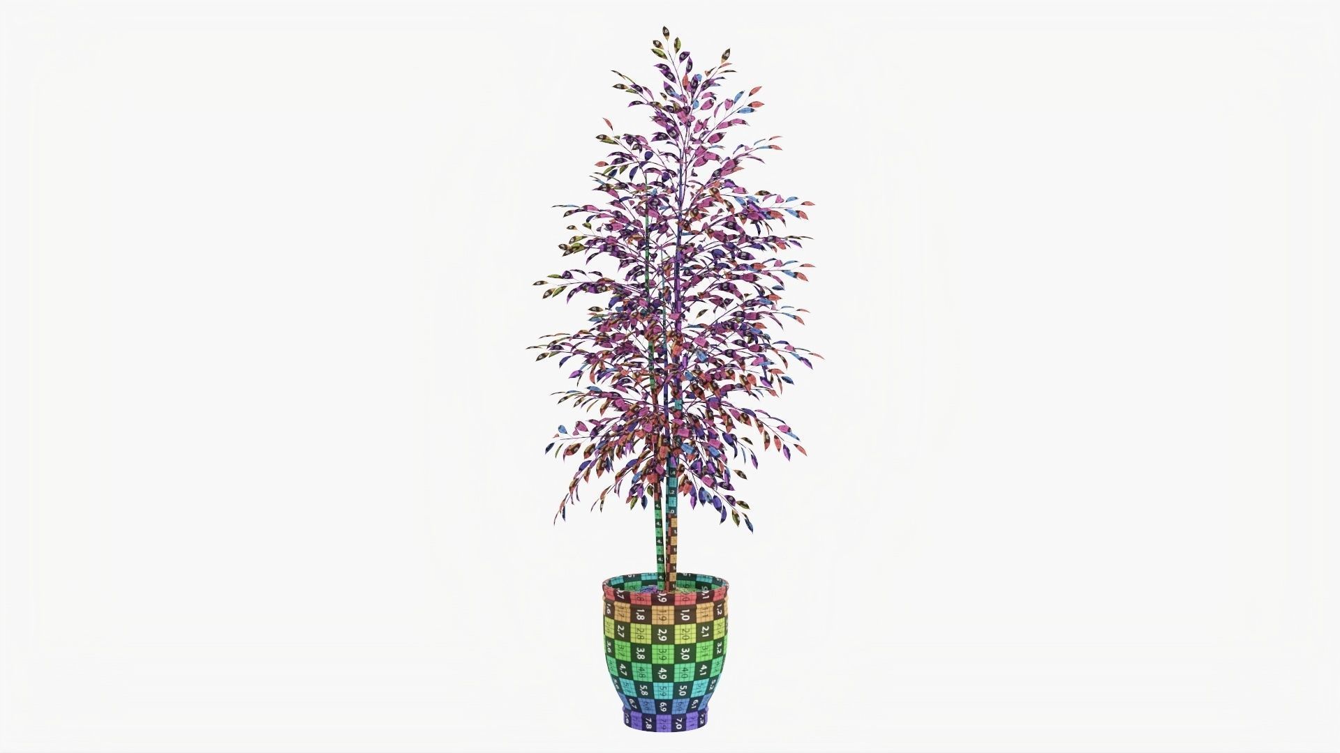 Decorative potted tree 02v2 3D model_9