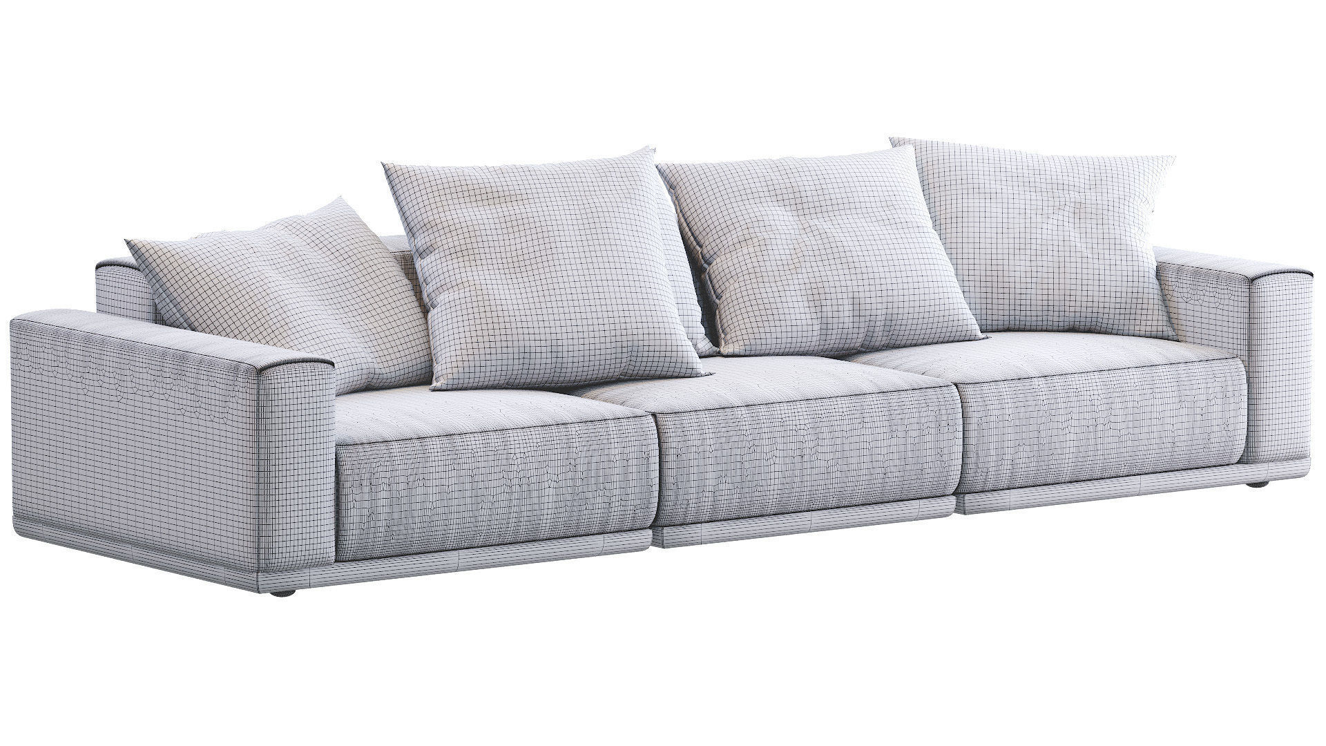 Leather Sofa Xyz 3 3D model_11