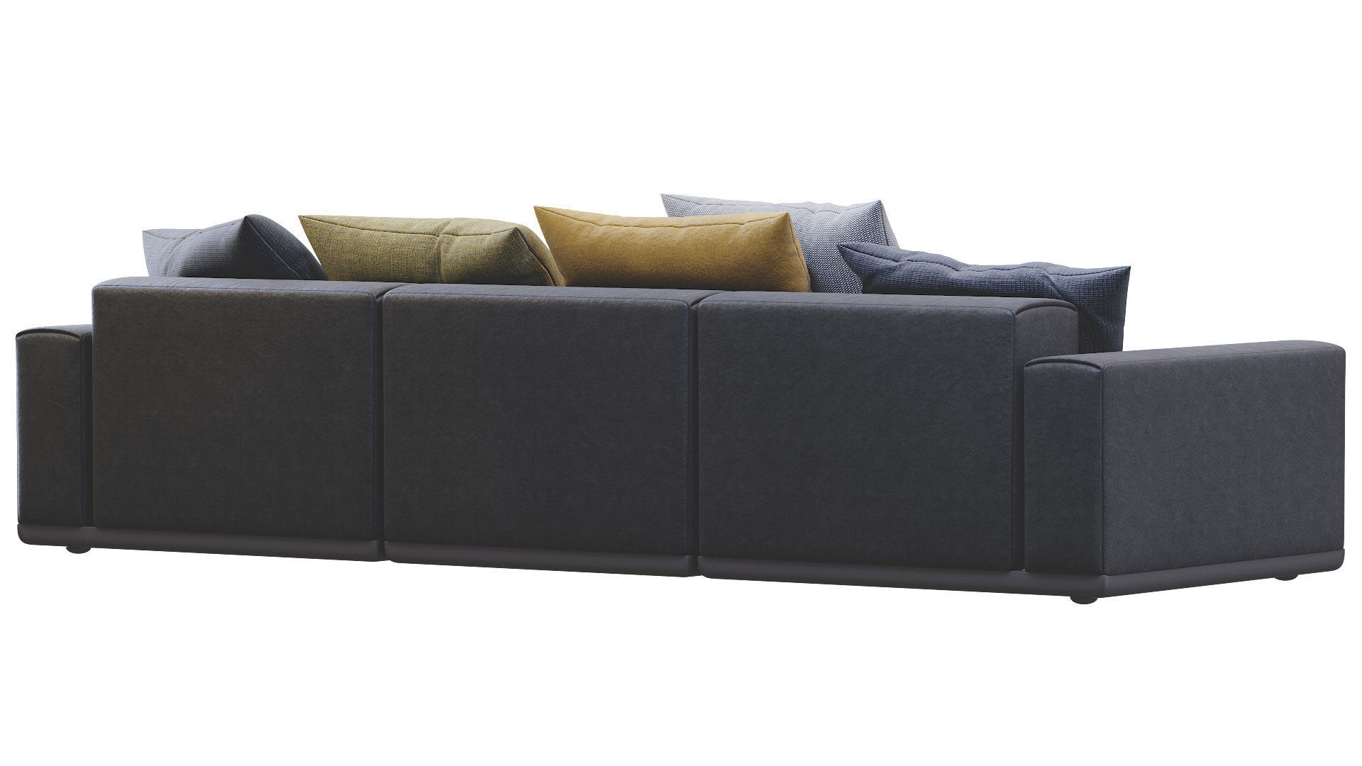 Leather Sofa Xyz 3 3D model_12