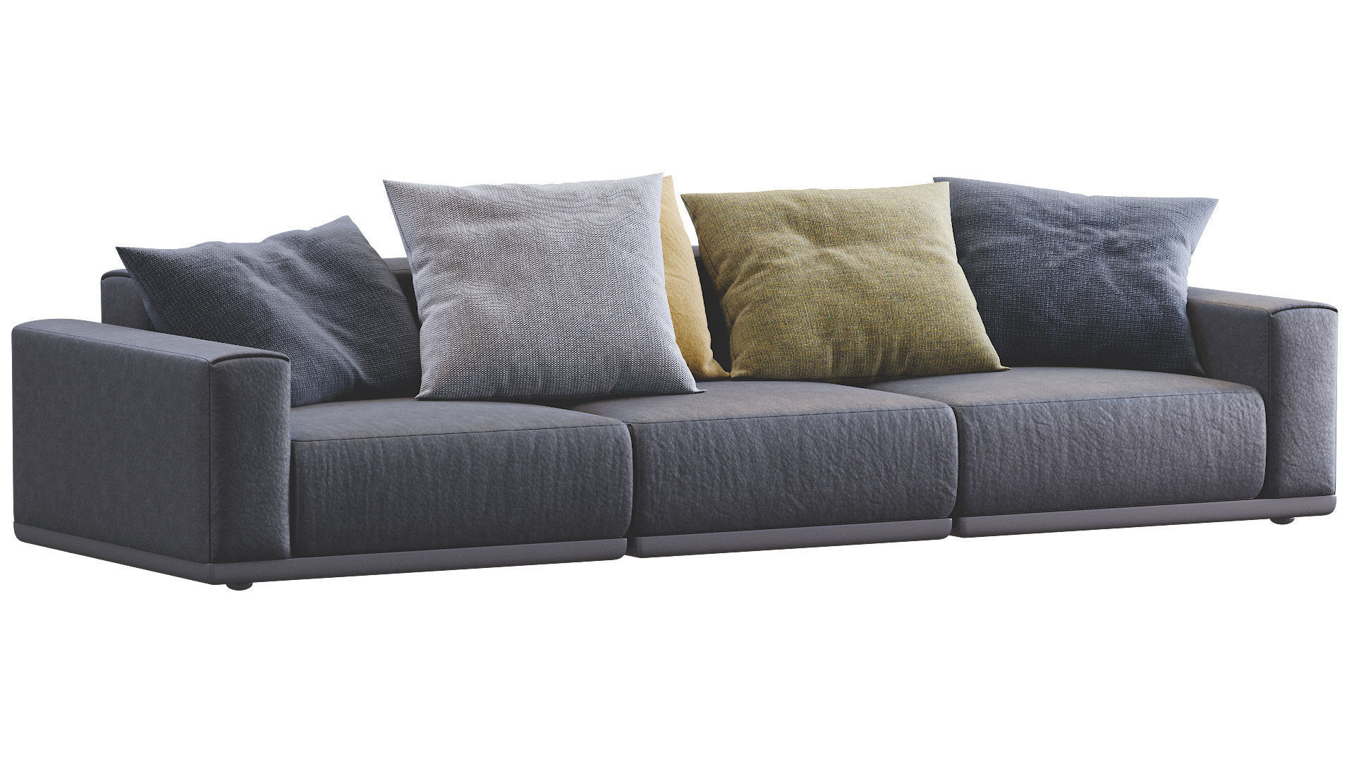 Leather Sofa Xyz 3 3D model_10