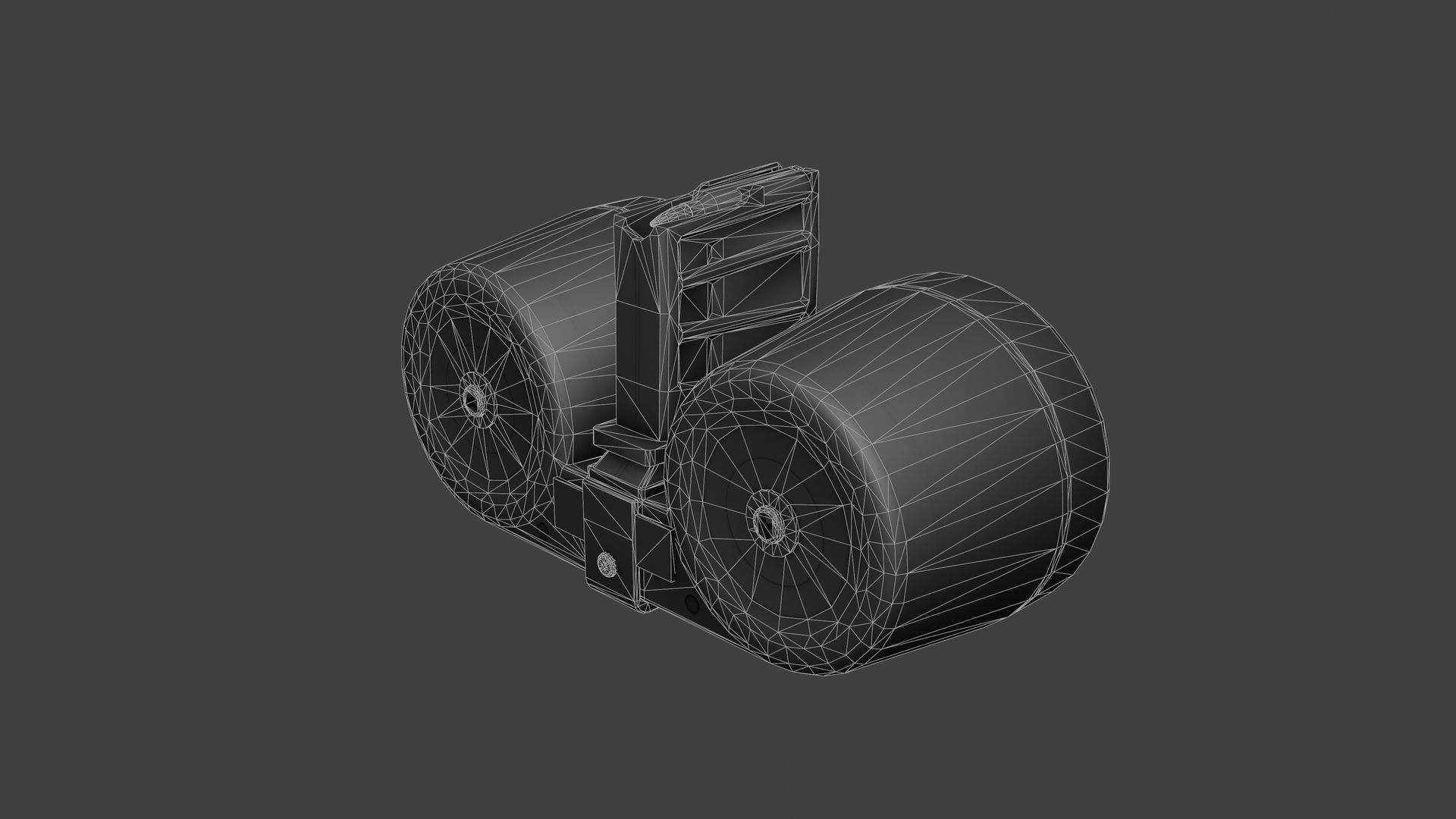 HK XM8 G36 Drum Magazine Low-poly 3D model_3