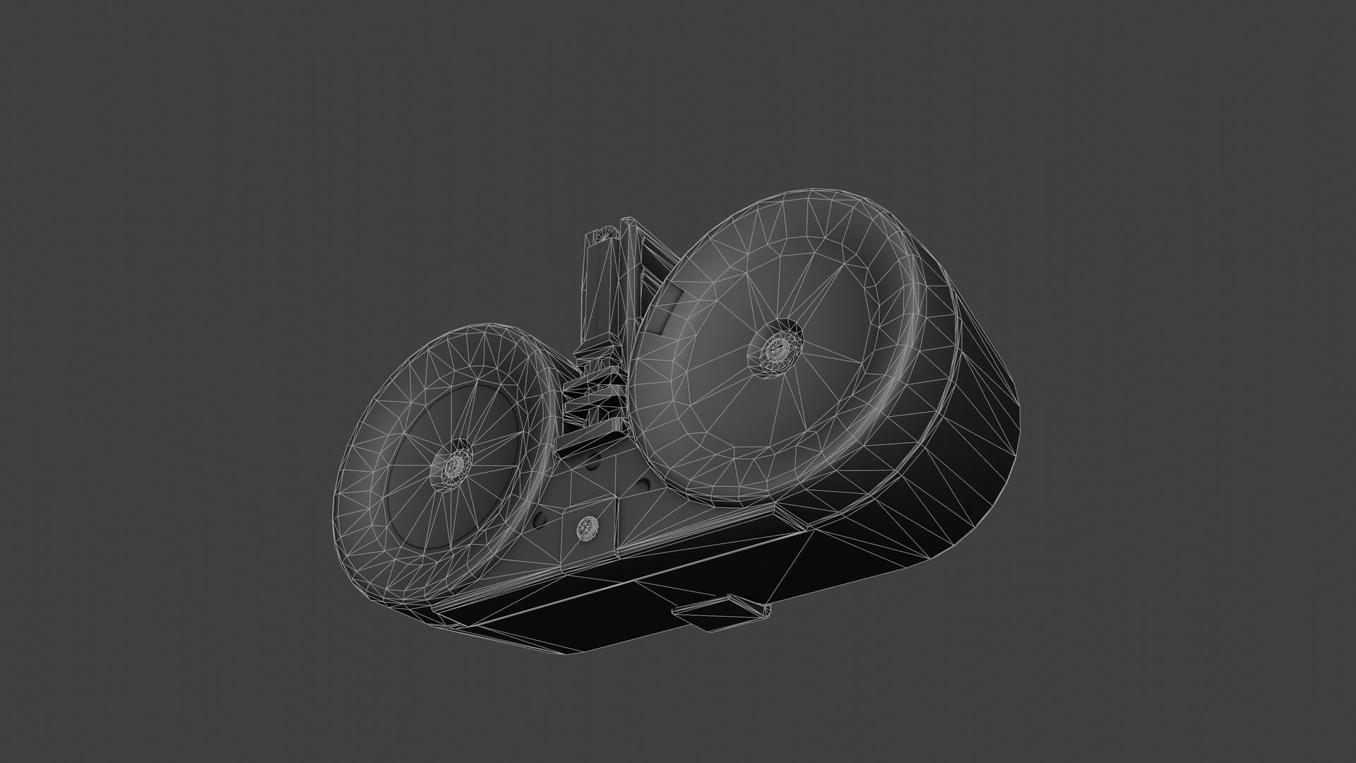 HK XM8 G36 Drum Magazine Low-poly 3D model_4