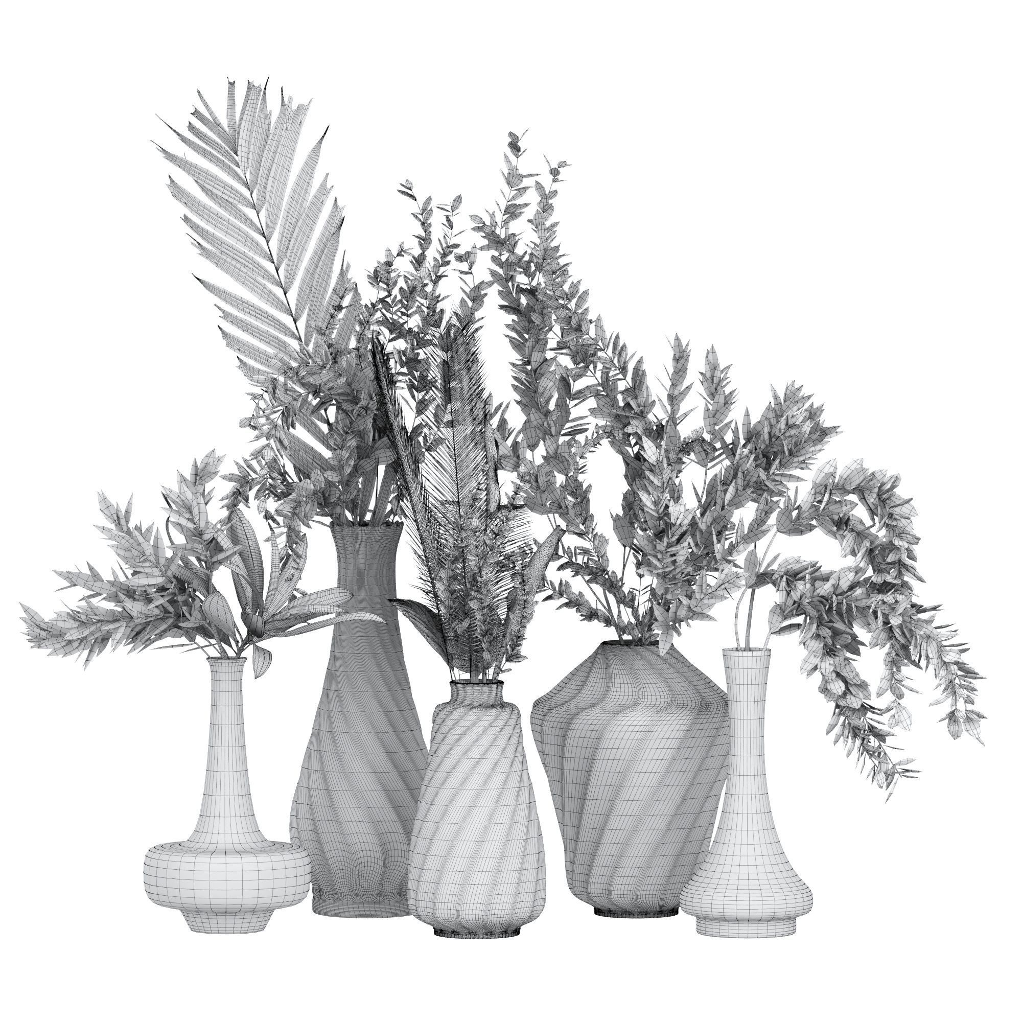 FLOWER PACK 219C 3D model_7