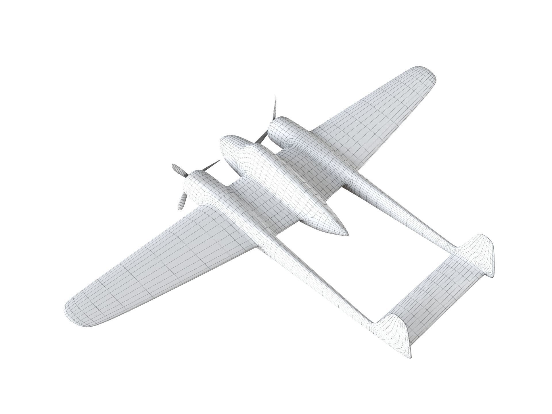 Airplane Fokker Dixieland 3D print model_4