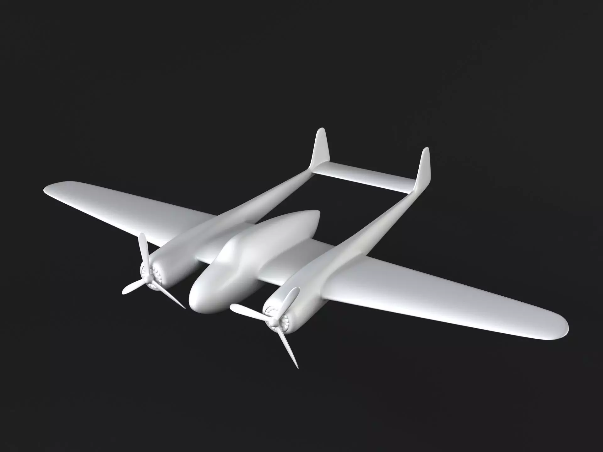 Airplane Fokker Dixieland 3D print model_0