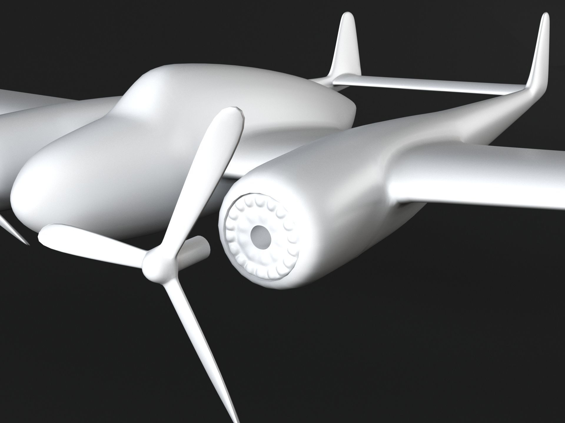 Airplane Fokker Dixieland 3D print model_6