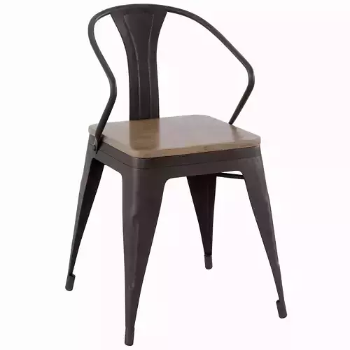Malira armchair Low-poly 3D model